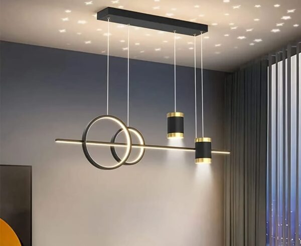 104 Modern Black Pendant Light