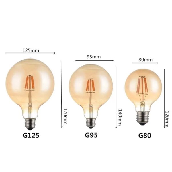 G125 Vintage Filamnet Dimmable Bulb