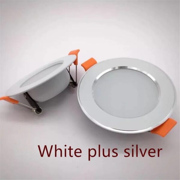 Neelux Silver, White Thin Led 7W