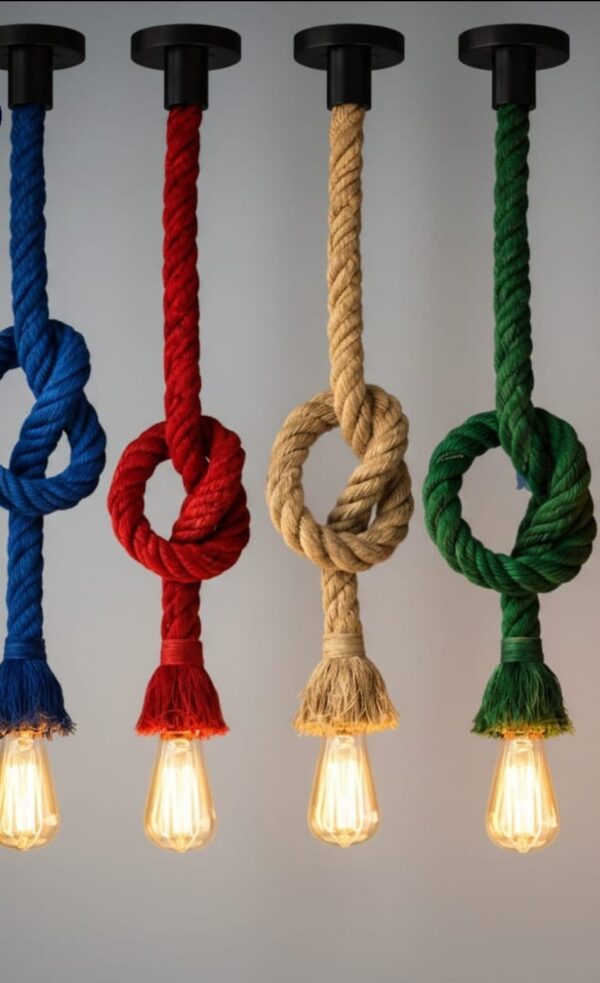 Chandelier Rope hanging