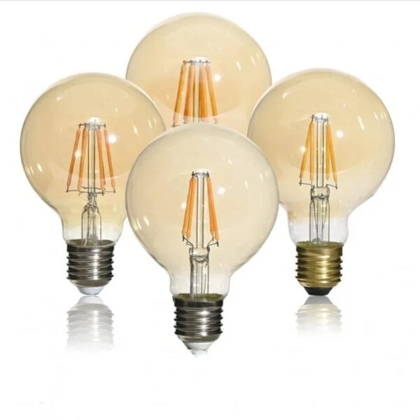 8 G125 Vintage Filament Dimmable Bulb
